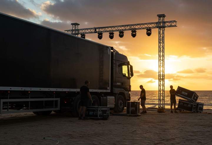 Logistique événementielle Guadeloupe